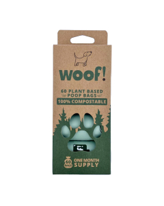 Woof! komposteeritavad hügieenikotid koertele 60tk
