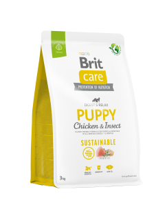 Brit Care Sustainable Puppy Chicken & Insect koeratoit