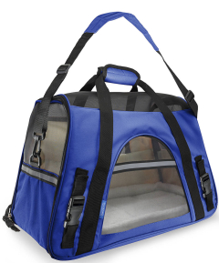 Freedog Fly transpordikott sinine 48x25x33cm