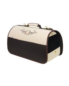 Cazo Carrier Exclusive beež pruun transpordikott 50x27x26 cm