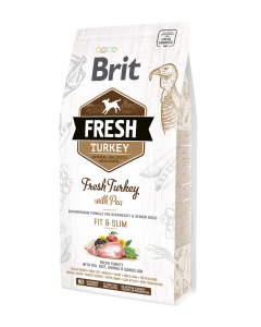 Brit Fresh Turkey & Pea Adult Fit & Slim koeratoit
