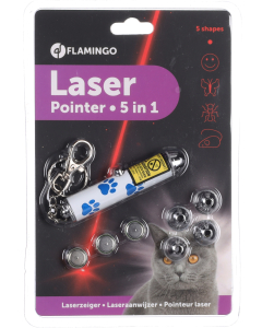 Flamingo laser mänguasi kassile