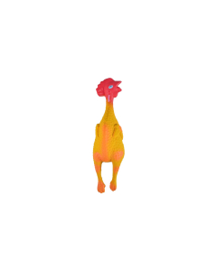 Flamingo koerte lateksist mänguasi kana 14cm
