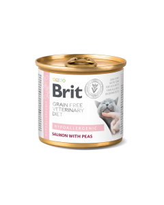 Brit Veterinary Diet Hypoallergenic konserv kassidele 200g