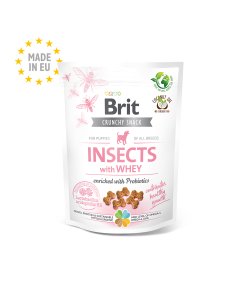 Brit Care Insects with Whey närimismaius kutsikatele 200g
