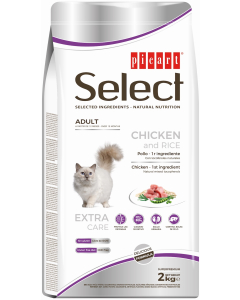 Select Adult Chicken and Rice kassitoit 2kg