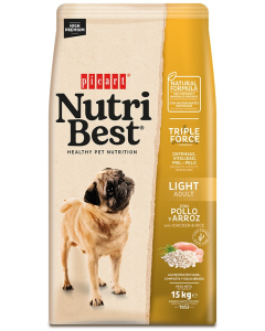 Nutribest Light Chicken & Rice koeratoit 15kg
