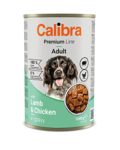 Calibra Premium Lamb & Chicken konserv koertele 1240g