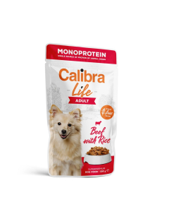 Calibra Life Adult Beef märgtoit koertele 150g