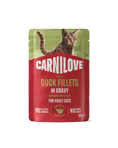 Carnilove Duck Gravy with Catnip märgtoit kassidele 85g