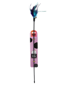 Bubu Pets kassiõng värviliste sulgedega 55cm (assortii)
