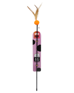 Bubu Pets kassiõng palli ja sulega 55cm 1tk (assortii)