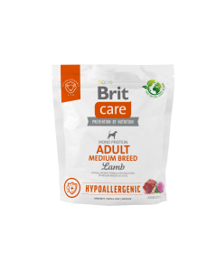 Brit Care Hypoallergenic Adult Medium Breed Lamb koeratoit