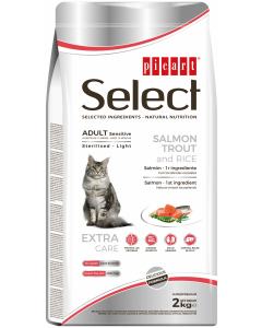 Select Adult Sensitive Sterilised - Light kassitoit