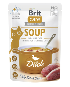 Brit Care Soup with Duck pardisupp kassidele 75g