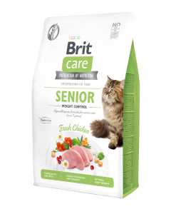 Brit Care Cat Grain-Free Senior Weight Control kassitoit