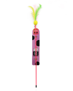 Bubu Pets kassiõng palli ja sulega 57cm (assortii)