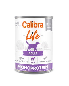 Calibra Life Adult Lamb konserv koertele 400g