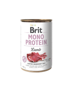 Brit Mono Protein Lamb konserv koertele 400g