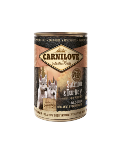 Carnilove Salmon & Turkey konserv kutsikatele 400g
