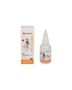 Flamingo kõrvapuhastusvahend kassile ja koerale 50ml