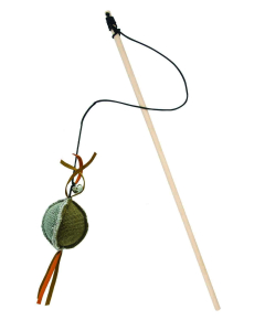 Barry King puidust õng kassile pruuni palliga 5,5x4cm