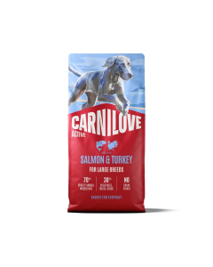 Carnilove Active Salmon & Turkey Adult LB koeratoit 12kg