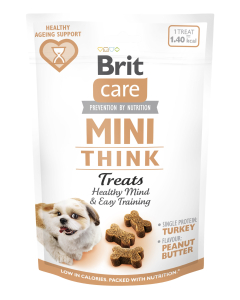 Brit Care Mini Snack Think maiused koertele 50g