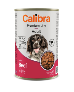 Calibra Premium Beef konserv koertele 1240g