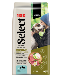 Select Adult Sensitive Lamb and Rice koeratoit
