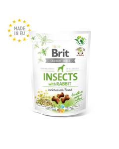 Brit Care Insects with Rabbit närimismaius koertele 200g