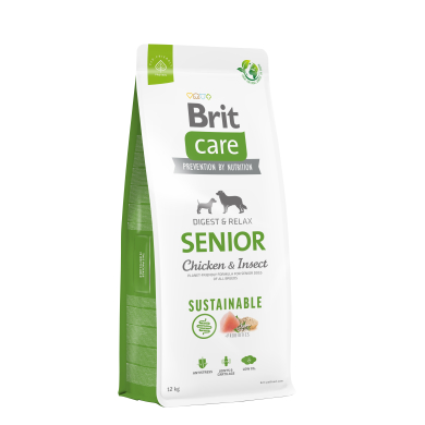 Brit Care Sustainable Senior Chicken & Insect koeratoit