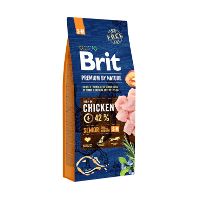 Brit Premium by Nature Senior S+M koeratoit