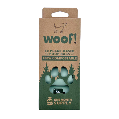 Woof! komposteeritavad hügieenikotid koertele 60tk