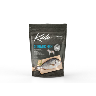 Kudo Adriatic Fish Senior Light külmpressitud koeratoit