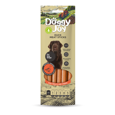 Doggy Joy duck meat sticks närimismaiused koertele 45g