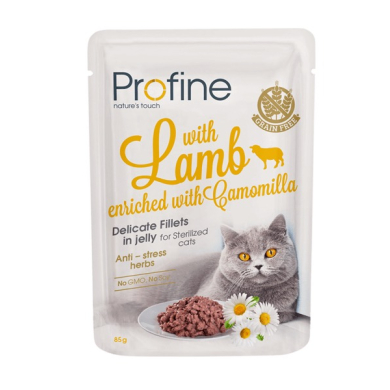 Profine Cat Pouch Lamb in Jelly m&auml;rgtoit steriliseeritud kassidele 85g