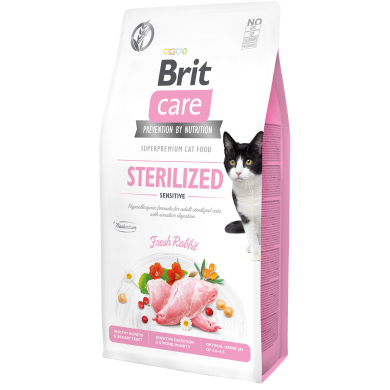 Brit Care Cat Grain-Free Sterilized Sensitive kassitoit