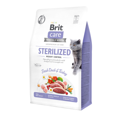 Brit Care Cat Grain-Free Sterilized Weight Control kassitoit