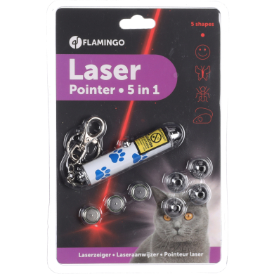 Flamingo laser mänguasi kassile