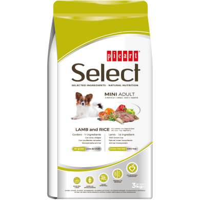 Select Mini Adult Lamb And Rice koeratoit