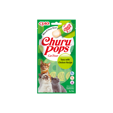 Churu Pops kassimaius tuunikala ja kanaga 4x15g