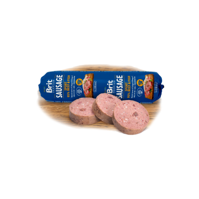 Brit Premium Sport Beef & Fish vorst koertele 800g