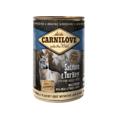 Carnilove Salmon & Turkey konserv koertele 400g