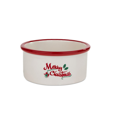 Barry King keraamiline j&otilde;ulukauss koerale punane 16x6cm