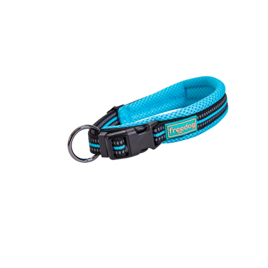 Freedog Soft-Sport t&uuml;rkiissinine nailonist kaelarihm 25mm x 38/66cm