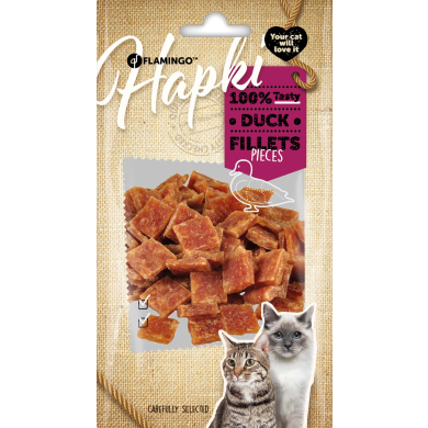 Flamingo Duck Fillet Snack maiused kassile 50g