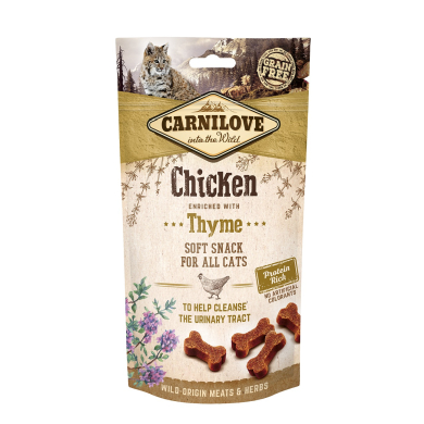 Carnilove Cat Snack Chicken Thyme närimismaiused kassile 50g