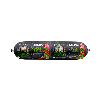 Profine Lamb & Vegetables Salami vorst koertele 800g