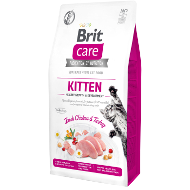 Brit Care Cat Grain-Free Kitten Healthy Growth kassitoit